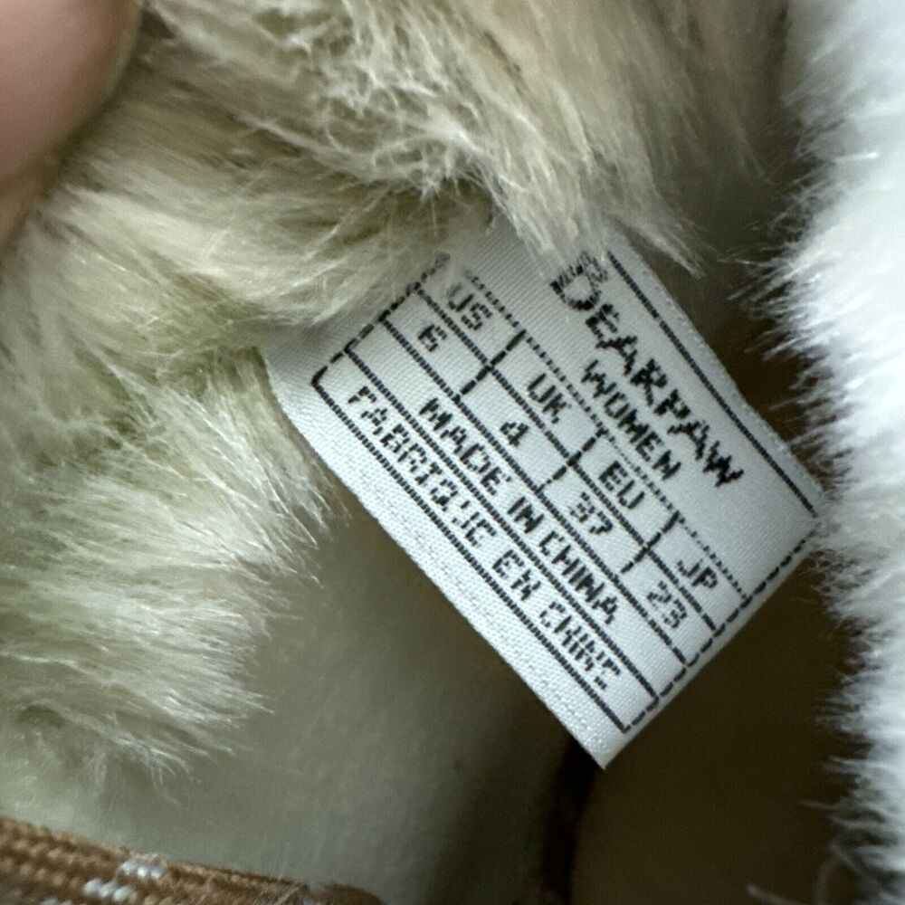 Bearpaw Women's Marina Blue Hickory Waterproof Snow Boots 2150W Size 6 - Picture 9 of 9